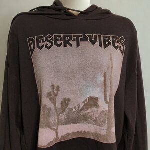 Desert Vibes Black Hoodie